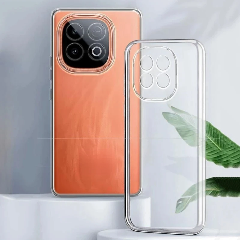 Transparent Silicone Protective Phone Case - Clear TPU Soft Back Cover
