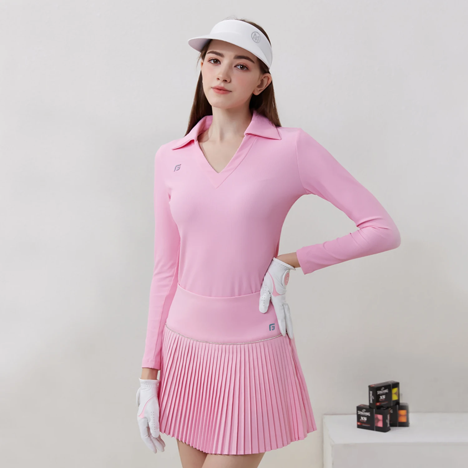 Autumn and Spring Golf Clothing Women Short Skirt Fashionable Outdoor Sports Causal Girl Golf Tennis Skirt Support OEM