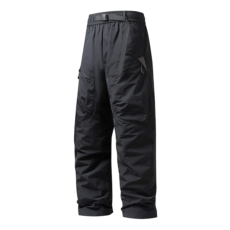 Casual Pants Winter Graphene Down Pants Men Large Pockets