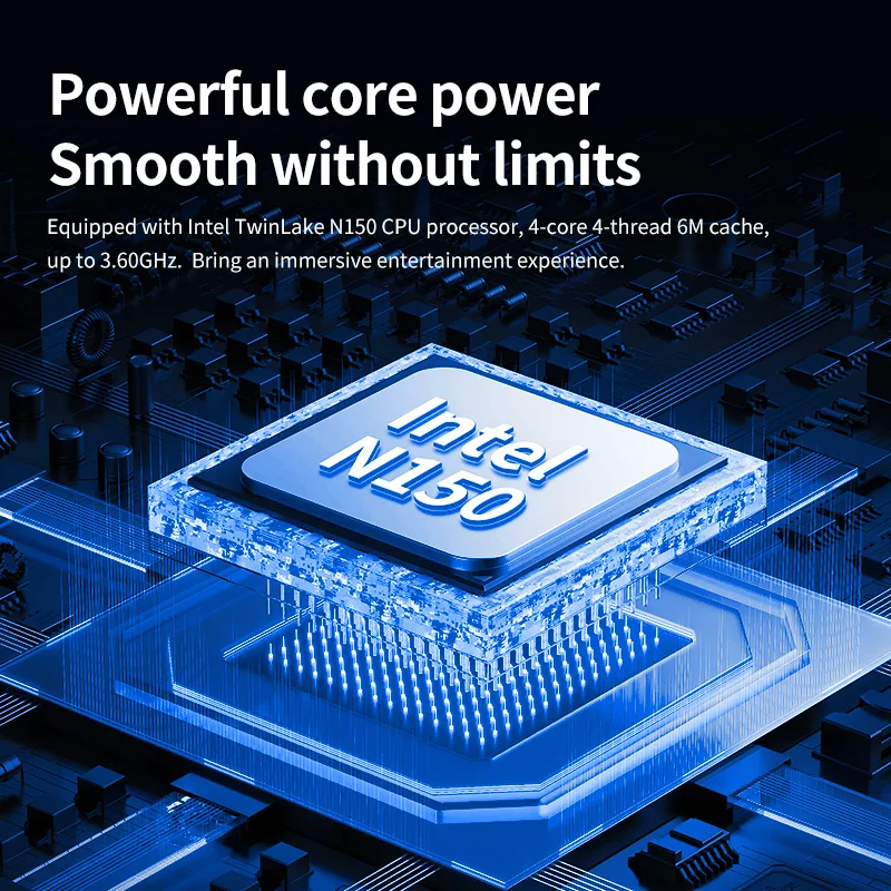 Zwide Mini Laptop Tablet 2-in-1 10.5-inch lntelN150 (up to) 3.6GHz) Windows 11 Laptops 2