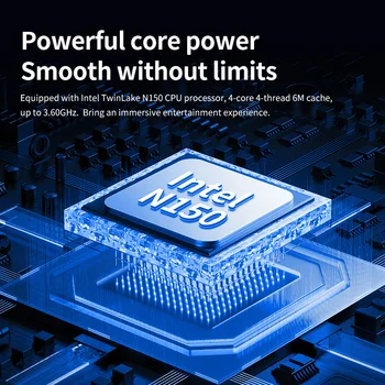 Zwide Mini Laptop Tablet 2-in-1 10.5-inch lntelN150 (up to) 3.6GHz) Windows 11 Laptops 2