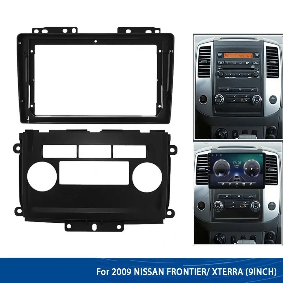 

Автомобильный радиоприемник для 2009-2012 NISSAN FRONTIER/ XTERRA (9 дюймов), облицовка, Android, GPS, MP5, стереоплеер, 2 Din, головное устройство, панель, рамка приборной панели