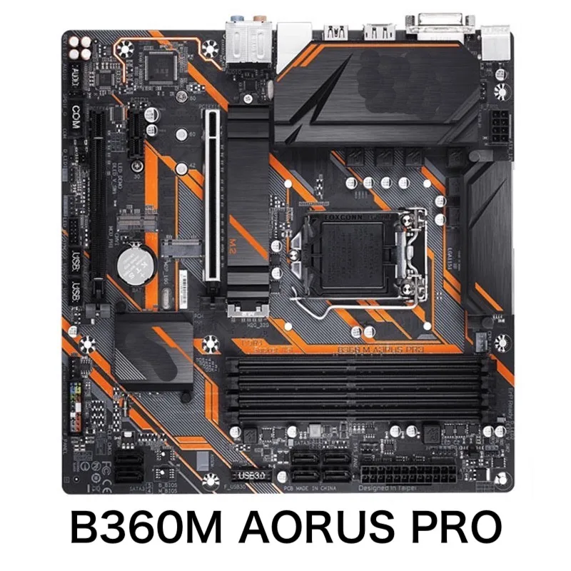 

Материнская плата для Gigabyte B360M AORUS PRO, 32 ГБ LGA 1151 DDR4 M- ATX, материнская плата 100% протестирована, ОК, Полная работа, бесплатная доставка