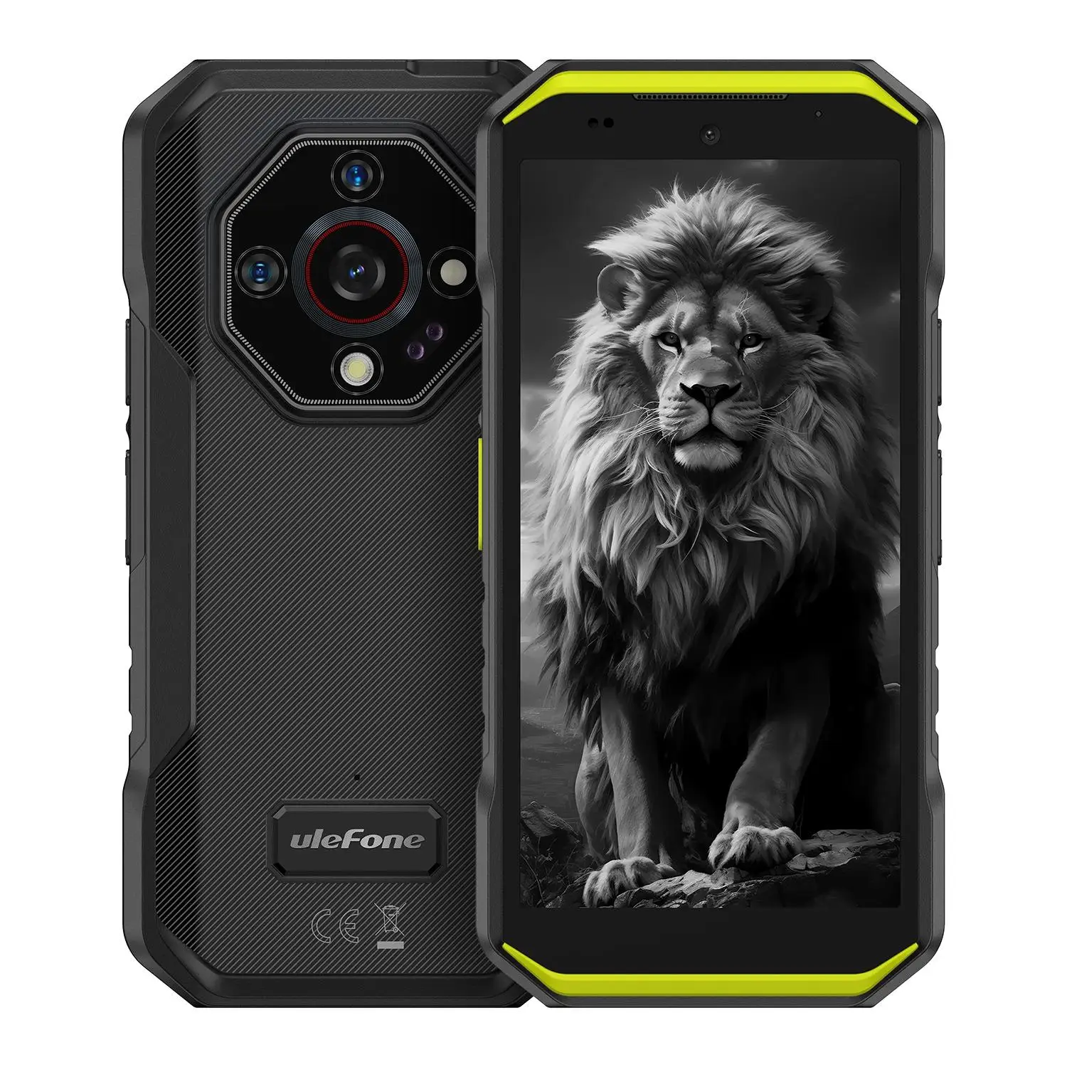 Ulefone Armor X32 Pro 5G Rugged Phone 8GB+256GB 6.56'' Android 14 Night Camera 64MP 6050mAh Dimensity 6300 NFC Smartphone