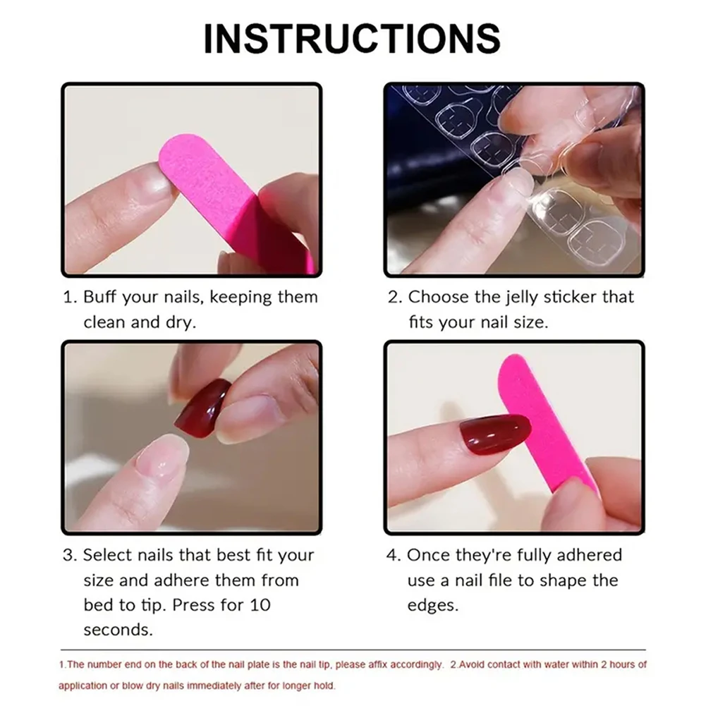 Рисунок 6 - Креативные накладные ногти Duckbil-shape DIY