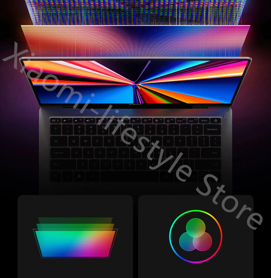 Xiaomi Mi Book 14 2022 Laptop with Intel Core i7-1260P/i5-1240P, RTX2050/MX550/Iris Xe Graphics, 14