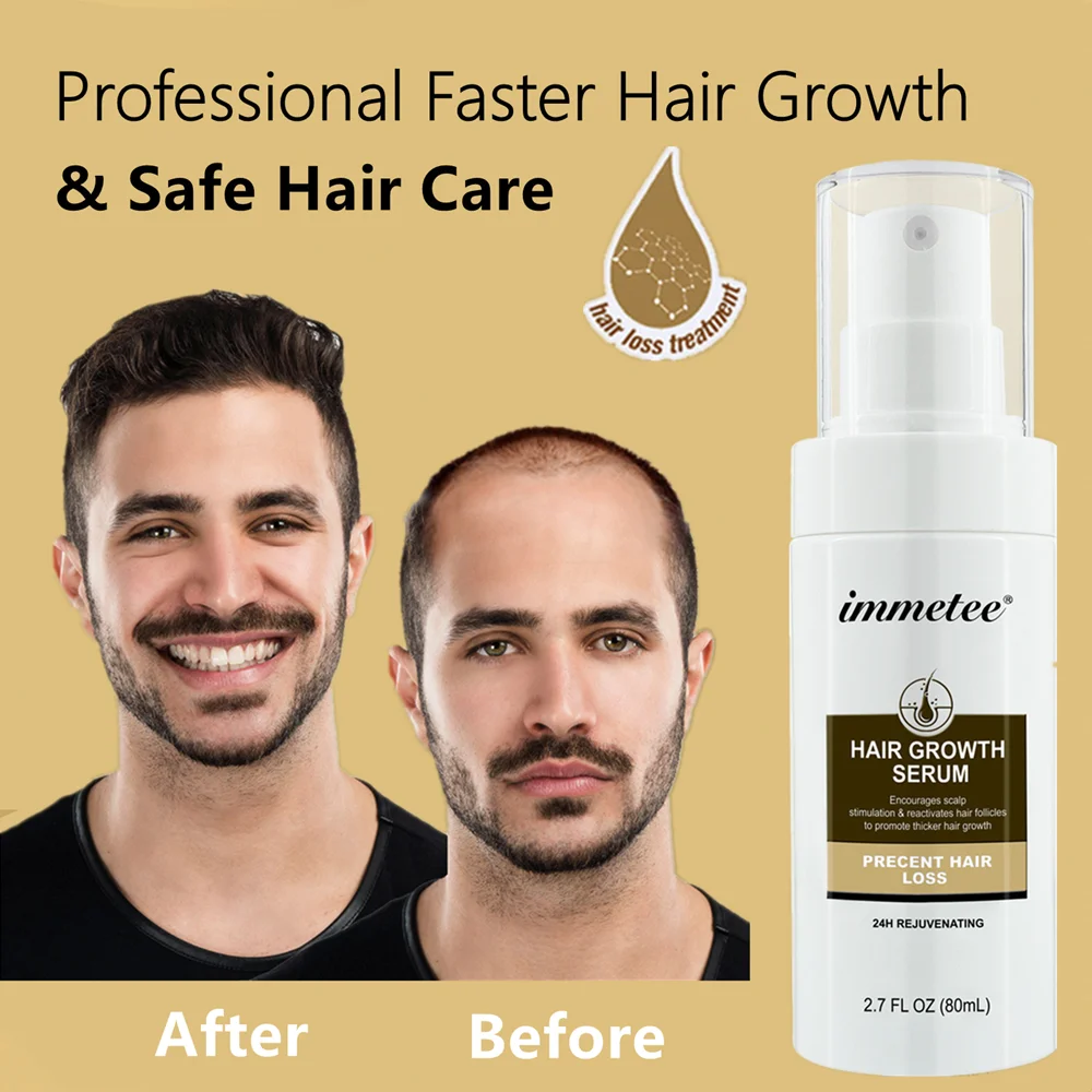 

Professional Hair Fast Growth Serum Effective Hair Care Products Safe Scalp Repair Anti-Hair Loss Treatments Hair Fuller&Thicker