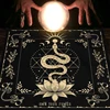 Own Your Power Altar Cloth moon phase snake Tarot Cloth for Spread Tarot Reading Cloth Tarot Spread Cloth Witch Wiccan homeDecor 4