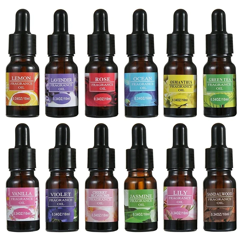 10ml Versatile Essential Oils for Aromatherapy, Candle Crafting, and Air Freshening