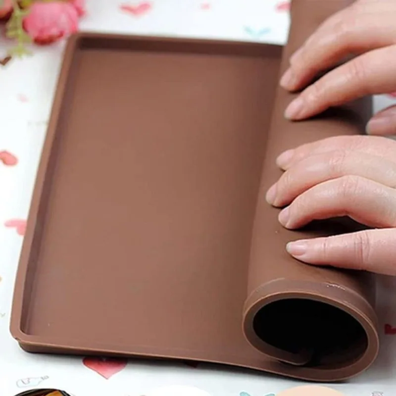 Silicone Cake Roll Mold Oven with Food-grade Swiss Roll Mat Baking Pan DIY Handmade Baking Tools Accessories