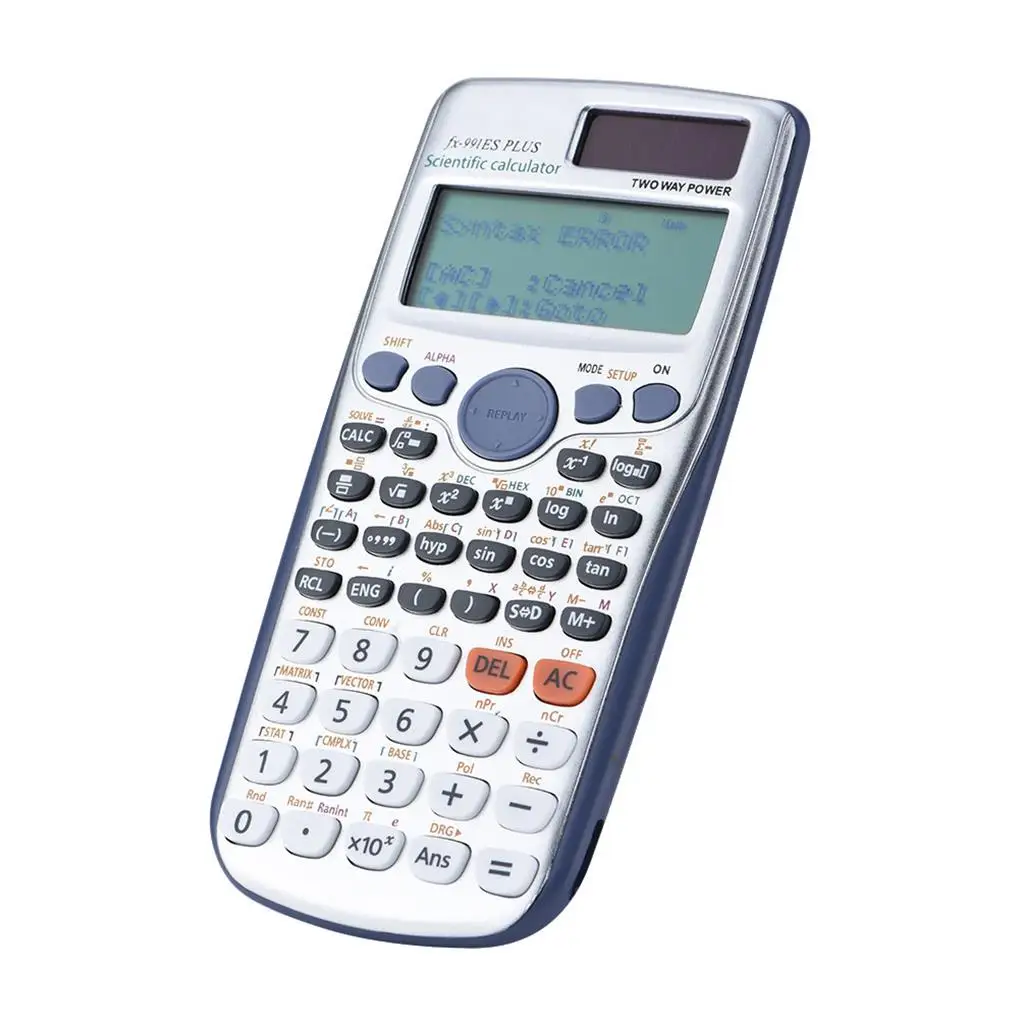 FX-991ES-PLUS Calculator 417 Functions University Calculation Tool Computer School Office Coin Battery Graphing images - 6