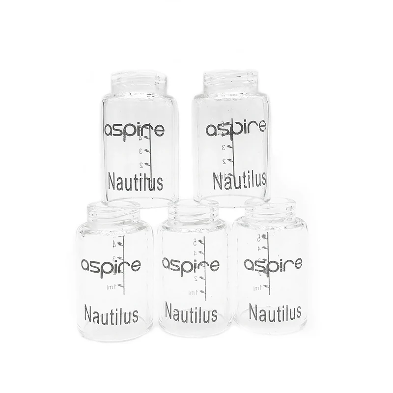 Replacement Glass Tank for Aspire Nautilus 5ml Nautilus Mini 2ml 5 Units
