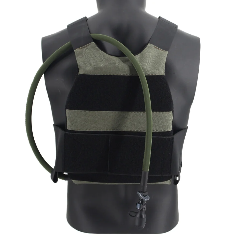 VULPO 1.5L Plate Cut Hydrogen Storage Hydration Case Water Panel Tactical Vest Kettle For Molle Plate Carrier JPC CPC AVS Vest