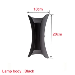 Enhanced Title:  
Elegant Adjustable Waterproof LED Wall Sconce for Indoor & Outdoor Spaces (Warm White 3000K)