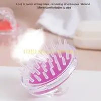 U2JD Silicone Hair Scalp Massage Shampoo Brush Shower Scalp Cleansing Brush for Head Scrubber Dandruff Brush Hair Washing Too - Image 4