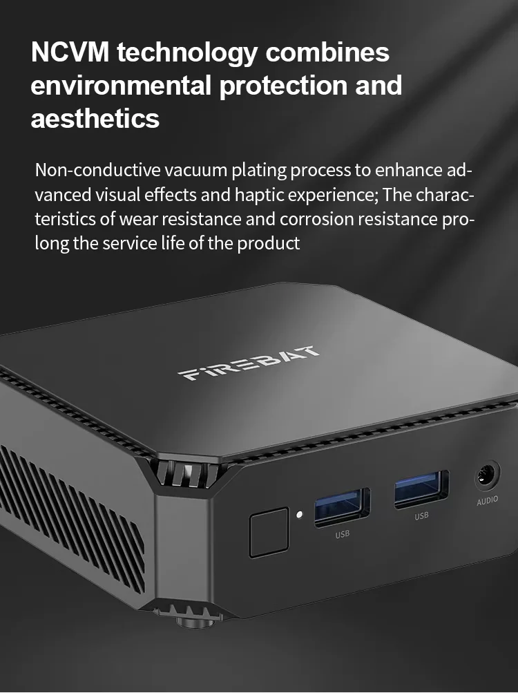 【新品】 ミニPC FIREBAT T2 N150 16GB/SSD:512GB FIREBAT T2 Mini PC Intel N150 CPU Computer Windows 11 Mini