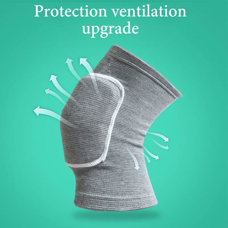 1 Pz Sport Compressione Basket Pallavolo Calcio Ginocchiere Ciclismo Yoga Palestra Fitness Allenamento Protezione Ginocchio Supporto