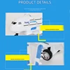 Electrical RC Plane Plastic Toys For Kids Remote Control Airplane Model Outdoor Games Children Musical Lighting DIY Toys Gifts 5