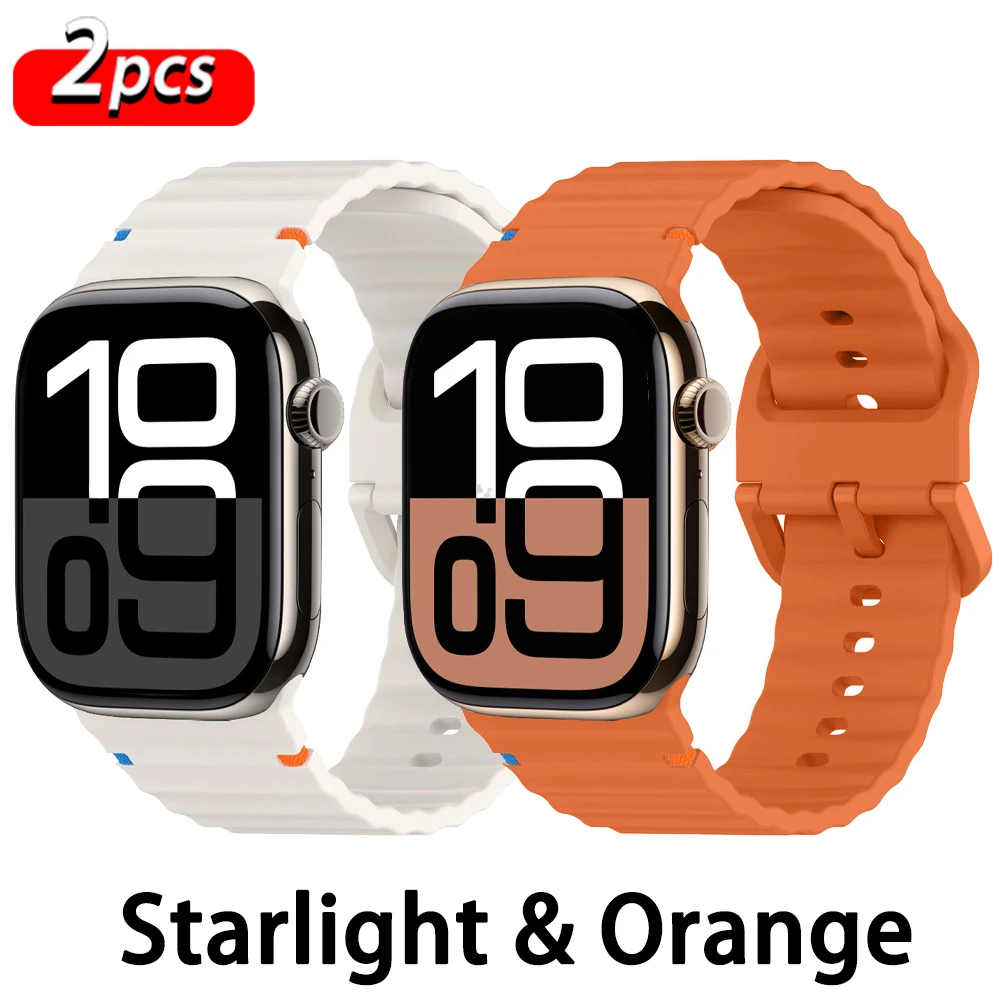 Premium Silicone Watch Band - Vibrant Colors, Durable Design, Universal Fit