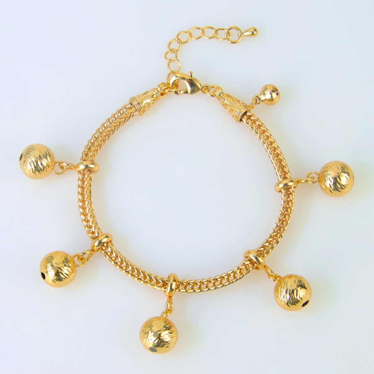 Mode Dubai Gold Farbe Armband 21k Gold Überzogene Türkische Münzen Türkis Anhänger Armreifen Italienische Frau Party Event Schmuck – Detail 9