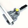 1PC Precision Grip for Industrial Use-Heavy-Duty Aluminum Alloy Bench Vise with Flat Jaw - Quick Release, No Assembly Required 4