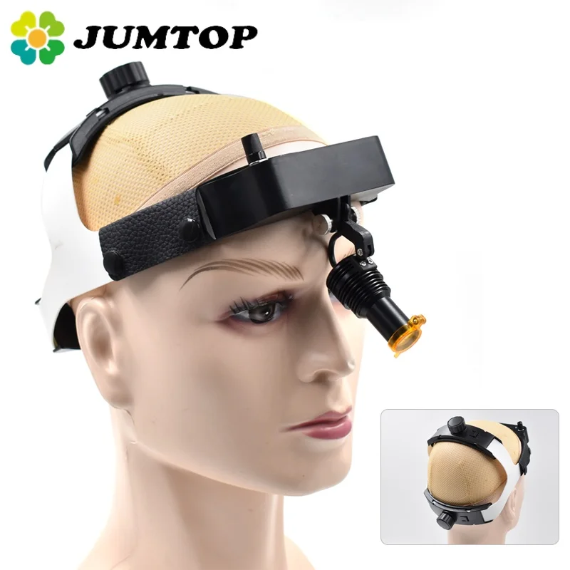 JUMTOP Dental LED faro lámpara Oral luz quirúrgica laboratorio faro para lupas binoculares