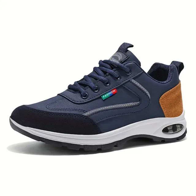 Men's Trendy Sports Shoes Lightweight Breathable Modern Non Slip Shoes Suede Detailing Outdoor Stylish Daily Wear Men Sneakers 6