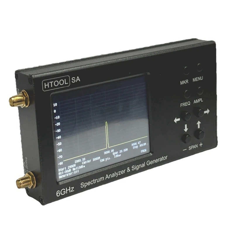 GTBL HTOOL-SA 6G Handheld Digital Spectrum Analyzer Signal Generator 35-6200Mhz For 3G 4G LTE CDMA DCS GSM GPRS GLONASS 3