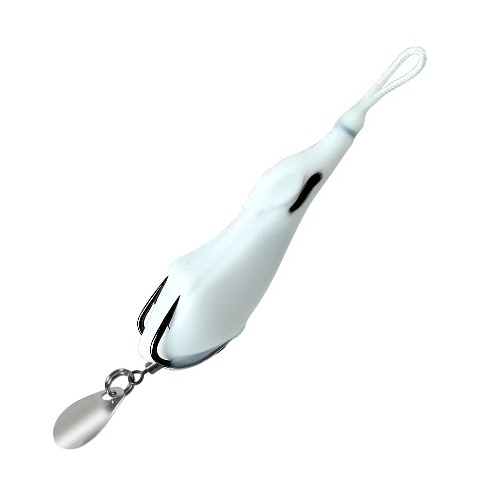 LHFSH 8,5 cm/16 g künstliche Köder, Angelköder, Propellerfrosch, weiche Köder, leichtes, verschleißfestes Harz für Barschangeln – Detail 7