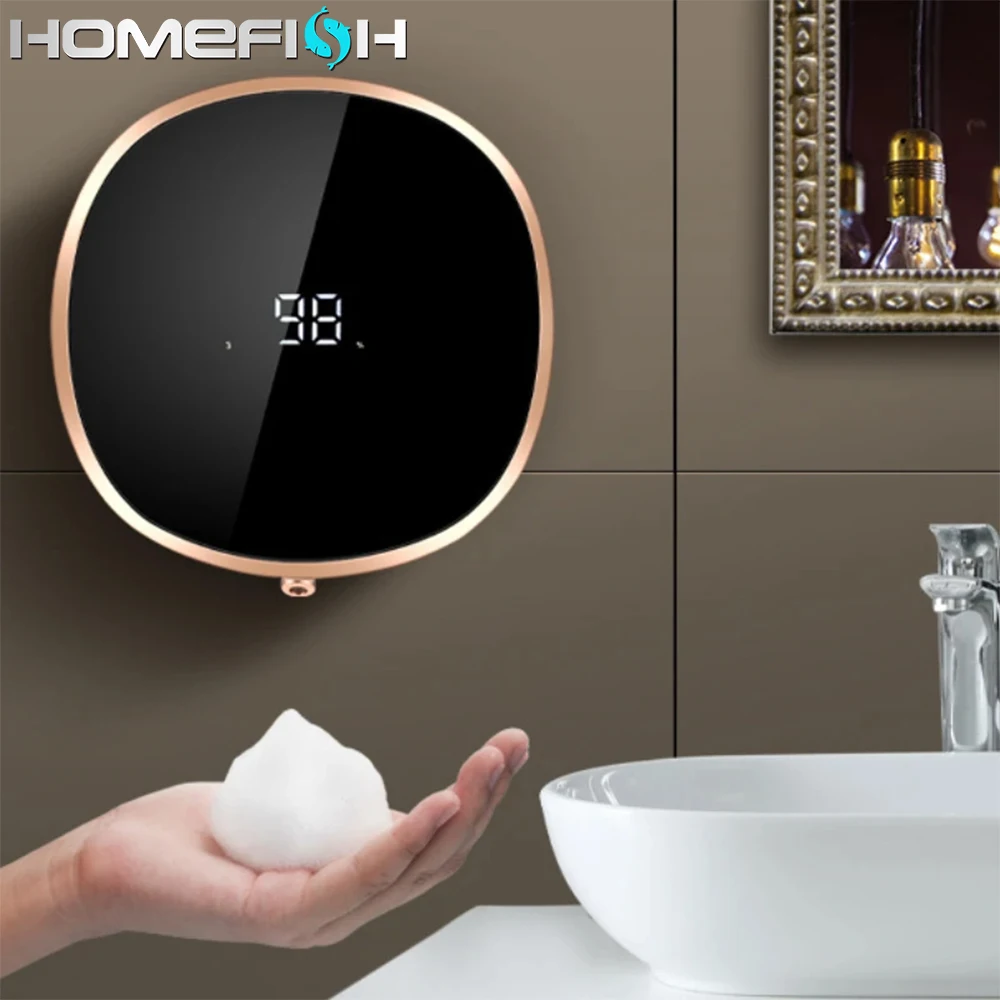 Smart Soap Dispenser 280ml Touchless Motion Sensor Washing Hand Device 1200mah Wall-Mounted Liquid Soap Dispenser soap dispenser foaming soap dispenser soap dispenser bottle