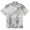 Customized Printed Men Short Sleeve Shirt Design Your Own Shirt Tie Dye Pattern Simple Luxury Button Up Shirt Tops Bamboo Cotton 5