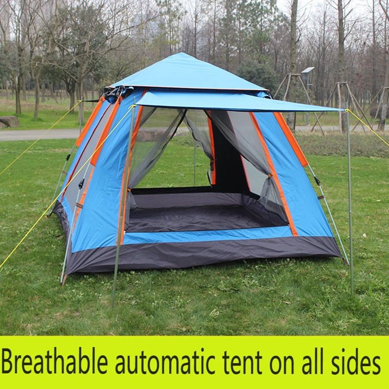 Quick-opening Four-sided Tent 3-4 people 3 Quick-opening Four-sided Tent 3-4 people 3