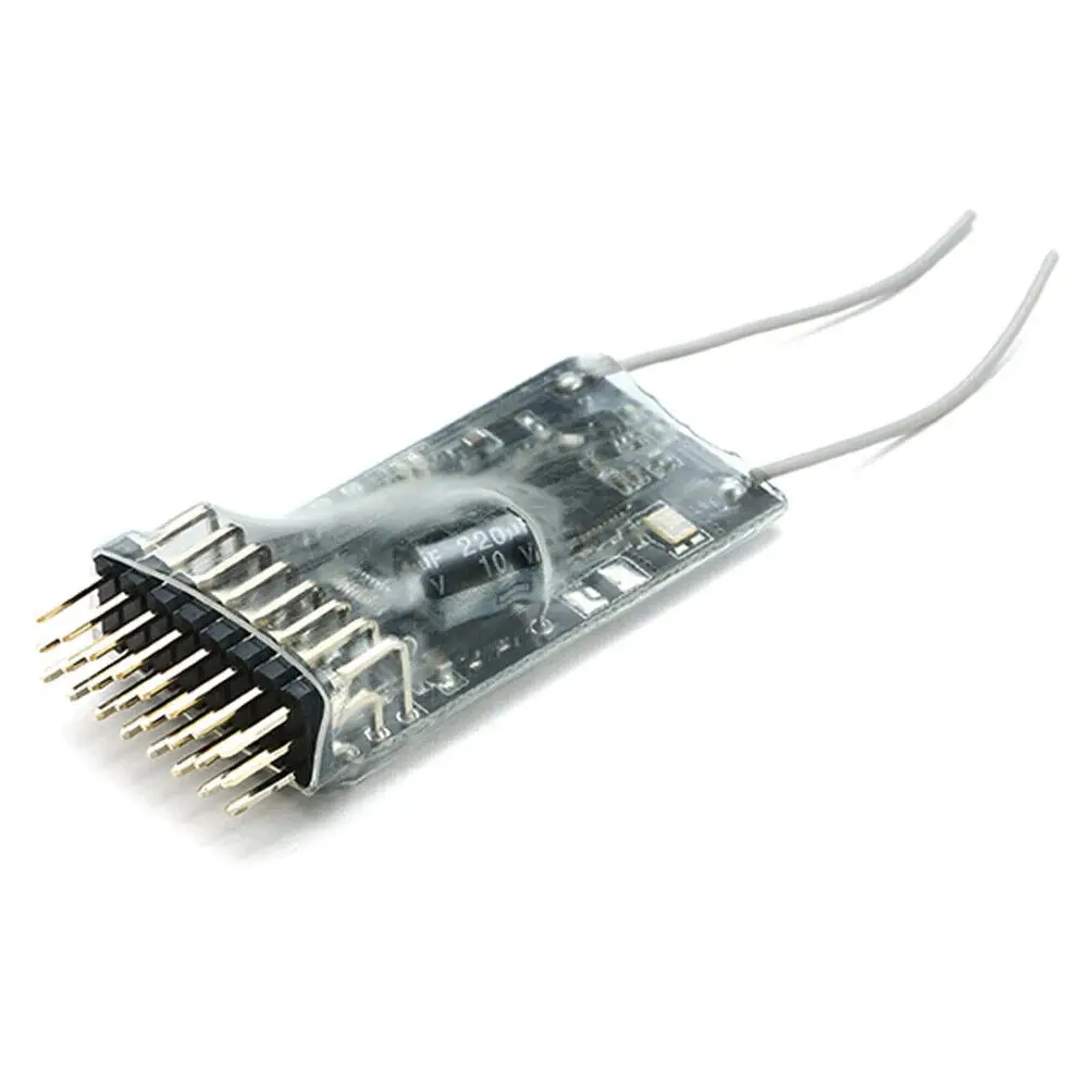 RM601 2.4G 6CH Receiver with PPM For s603 Spektrum DSM2 DSMX DX6i DX8 DX9 DX18 & JR DSX7 DSX9 Transmitter rc receiver