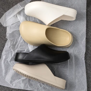 Women's Slippers Waterproof Non Slip Thick Sole Chef Shoes Garden Fishing Outdoor Indoor Use Soft Comfortable Slip On Sandals