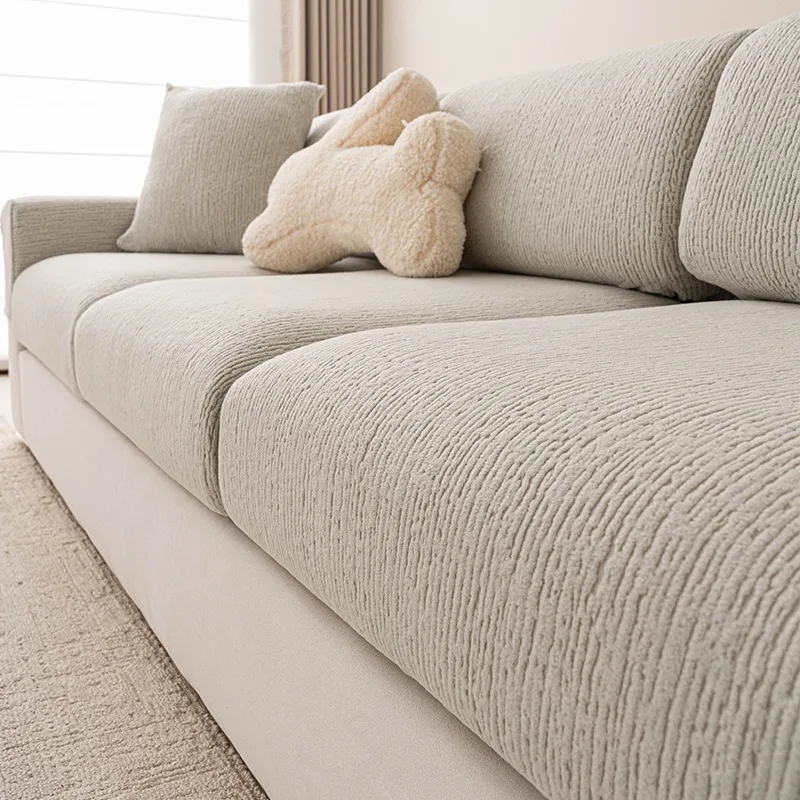 Universal Full Coverage Sofa Cover - Non-Slip, Secure Fit, Abrasion Resistant Seat Protector