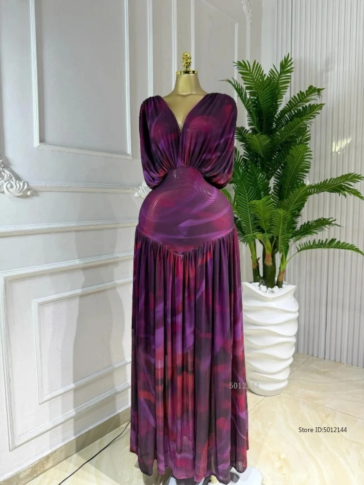 fall sexy dresses Women's Sexy Sleeveless Hollow Dress with Full Print for Stunning Summ –  Canary Houze