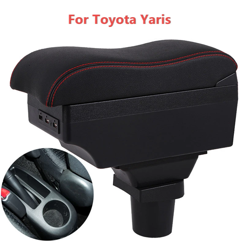 Armrest Box For Toyota Yaris Vitz 5dr Hatchback 2005 2006 2007 2008 ...
