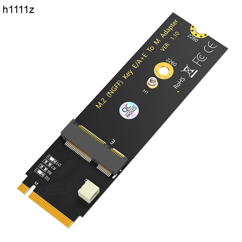 

Карта-адаптер M2 NGFF A + E key с поддержкой Wi-Fi и Bluetooth