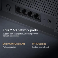 Xiaomi Router BE6500 WiFi 7 2.4GHz 5.0GHz Dual Band WiFi 7 512MB RAM Repeater 2.5G Port 6 Independent Signal Amplifiers Mesh 2