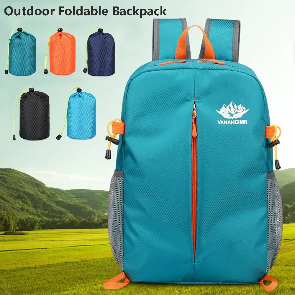 

Waterproof Camping Hiking Outdoor Backpack Lightweight Nylon Bag Women Bag Foldable Men Backpack Mini Travel Backpack