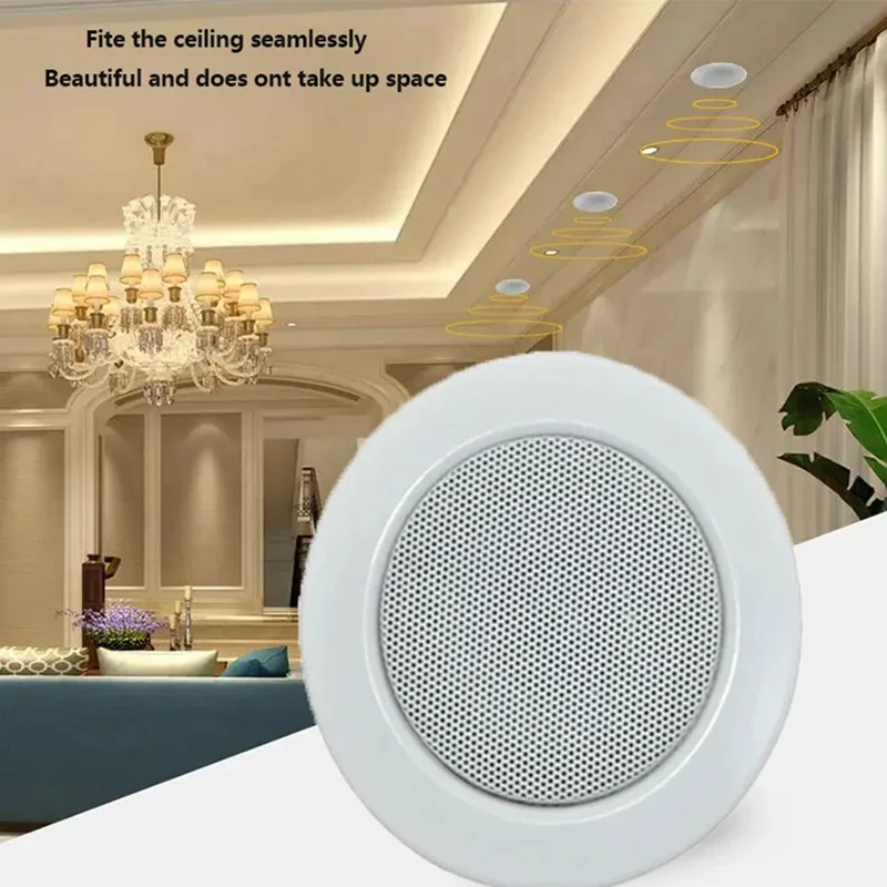 Constant Impedance 3-Inch Mini Speaker 3-Inch Ceiling Speaker Small Ceiling Speaker