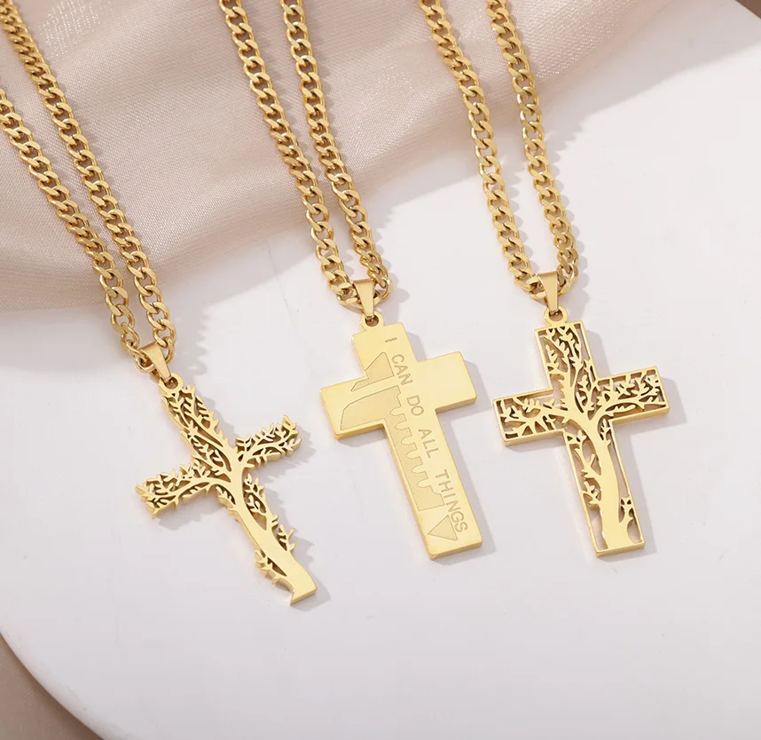 Stainless Steel Necklaces For Women Black Color