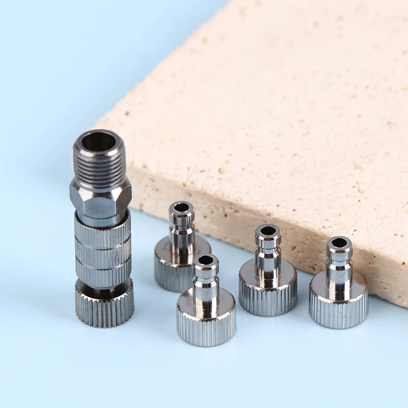Airbrush Quick Disconnect Coupler Quick Release Fitting Adapter 5 Male Fitting 1/8 INCH Hose Air Brush Parts airbrush coupler
