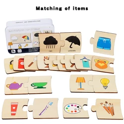 Engaging Wooden Learning Toy - Fun Animal and Number Matching Game for Shape Recognition and Early Math Skills for Children (Item match)