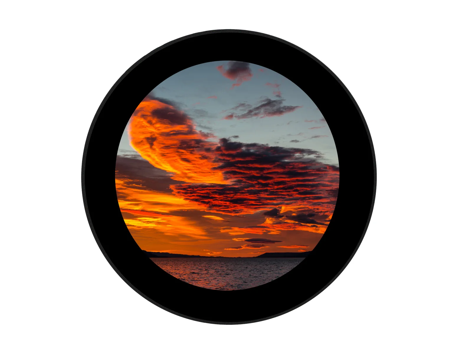 Waveshare 3.4inch DSI Round Touch Display, 800&times;800, IPS, 10-Point Touch, Driver Required, Supports Raspberry Pi 5/4B/3B+/3A+