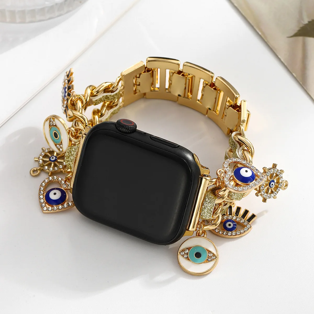 Luxury Metal Strap for Women's Smartwatch Bracelet
