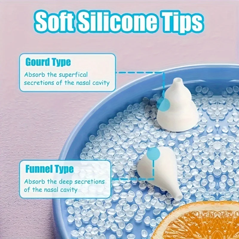1PC Gentle Baby Nasal Inhaler Provides smooth relief nasal congestion safe and effective baby nasal inhaler nasal aspirator