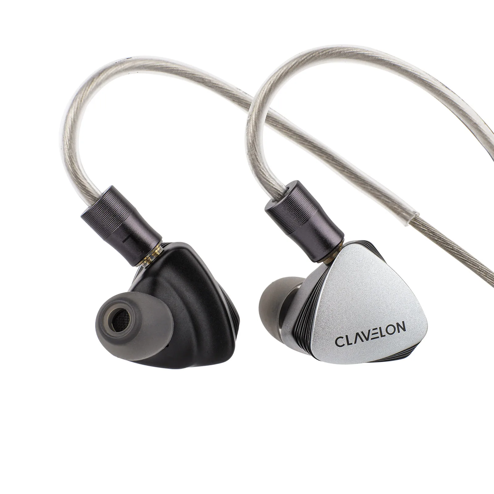 CLAVELON DELTA Cyberpunk-Inspired HiFi In-Ear Monitor Earphones with German Imported OFC Copper +Silver Plated Copper Cable 5