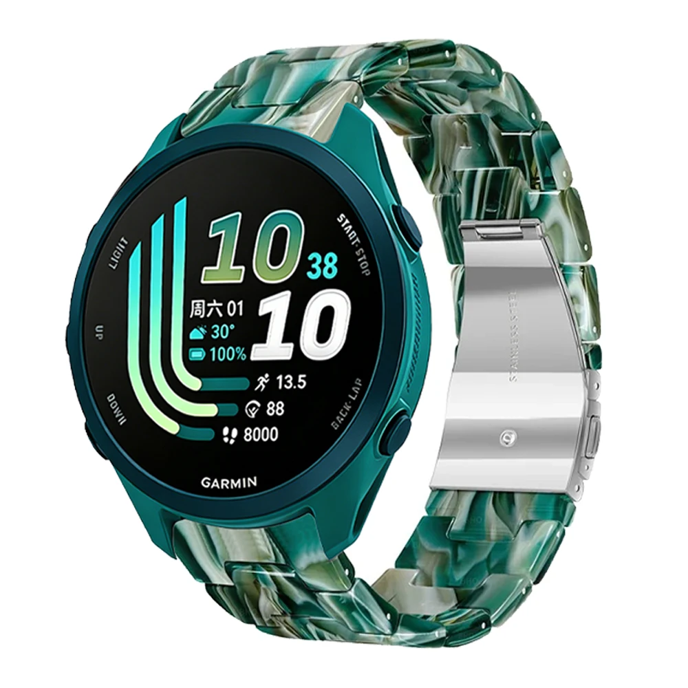 Versatile Resin Strap for Garmin Smartwatches – Comfortable and Stylish Bracelet