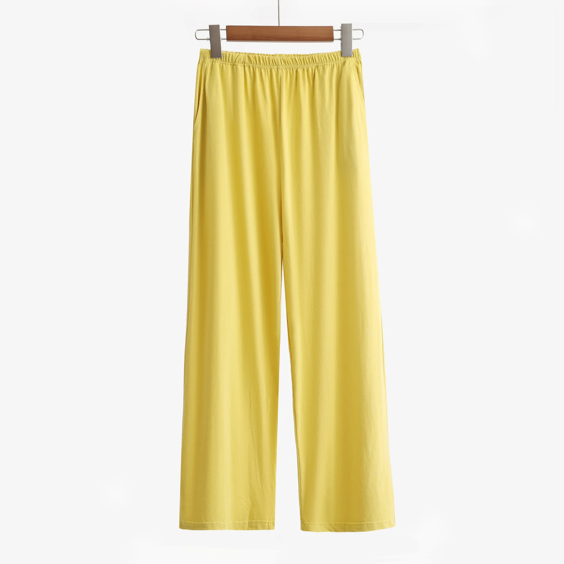 Baumwolle Nachtwäsche frauen Hosen Herbst Winter Hause Hose Lose Beiläufige Nachtwäsche Komfortable Schlaf Pyjamas Hosen Weibliche – Detail 7
